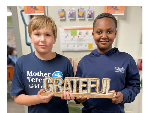 Mother Teresa Middle School Celebrates the Generous Impact of the Lorne and Evelyn Johnson Foundation